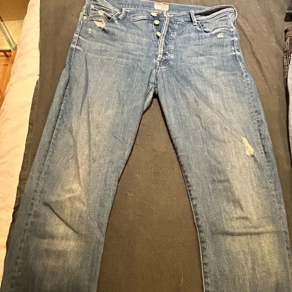 MOTHER the stunner ankle fray size 30 - Picture 6 of 8